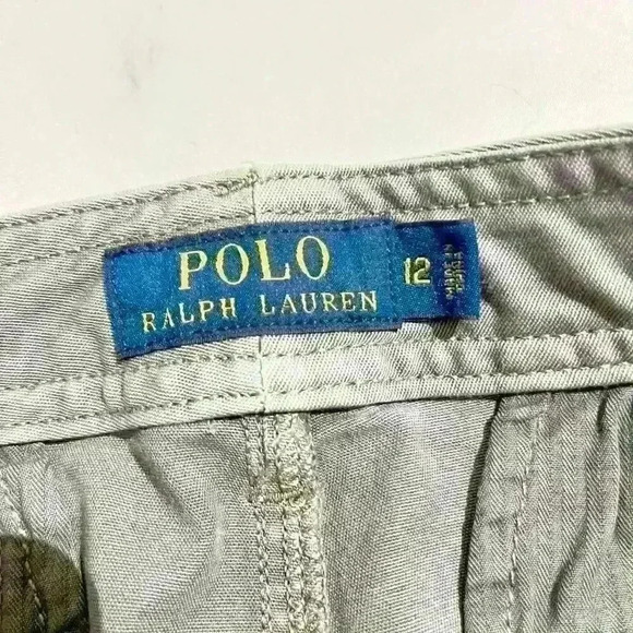 Polo Ralph Lauren Pants Cargo Jogger Zip Ankle Hiking Military Y2K Utility Khaki - Picture 4 of 14